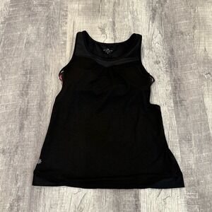 Athleta Woman's Black Tank With Built in Bra Size Small